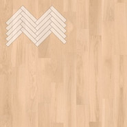 Паркетная доска Lab Arte Английская елка Дуб Натур Бетон лак 500х90х14/3