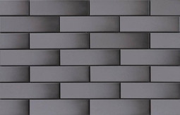 Клинкерная Glazed Facade Grapfite 24.5х6.5 Cerrad рельефная настенная плитка