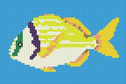 Мозаика Панно Pez Happy 1902x951 (на сетке)