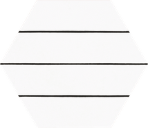 Керамогранит Hex. Porto Savona Black Codicer 22x25 матовый универсальный 56425