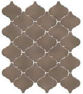 Настенная плитка KM2630M0010N Арабески Марокко Коричневый Тёмный глянцевый 26x30x0,7 Kerama Marazzi керамическая