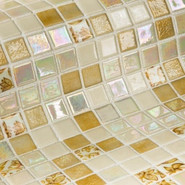 Мозаика Leaves 2.5x2.5 стекло 31.3х49.5