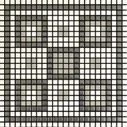 Мозаика Memoria Luce MEMOI02 керамика 30х30 см Appiani матовая чип 12х12 мм, бежевый, белый, серый