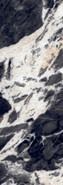 Керамогранит Levante Nero Polished 80х240 Motto Ceramic полированный универсальная плитка MOT84402