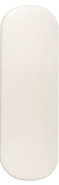 Настенная плитка Calema Oval White Matt 5.2х16 DNA Tiles матовая керамическая 00000086154