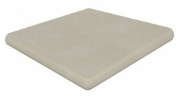 Ступень угловая Gres De Aragon Capri Esquina Redonda Capri Hueso 33x33 матовая