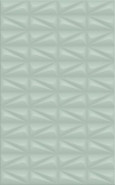 Настенная плитка Конфетти Зеленая 02 25х40 Unitile/Шахтинская плитка матовая керамическая 010100001200