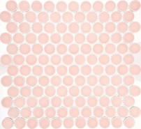 Мозаика Imagine Lab KO28-CORAL керамика 33х31.2 см матовая чип 28x28 мм, розовая