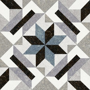 Декор Chantilly Cemento Deco Серый 45х45 ProGRES Ceramica керамогранит матовый 737479