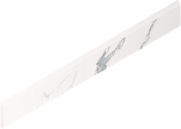 Плинтус Stellaris Statuario White 7.2x60 Battiscopa Italon матовый 610130007449