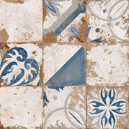 Керамогранит Memory 7 Azul Brillo 58х58 El Molino полированный, рельефный (рустикальный) универсальная плитка 78901606