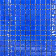 Мозаика из стекла PIX003, чип 25x25 мм, сетка 300х300х4 мм глянцевая, голубой