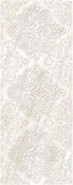 Настенная плитка 9221 Palasio flower Grey Sina Tile 30x75 глянцевая, рельефная (структурированная) керамическая УТ000023557
