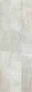Настенная плитка Rue de Paris Concept Beige 25х70 Keraben рельефная (структурированная), сатинированная керамическая 00000038254