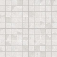 Мозаика Burl White Glossy Mosaico (742269) керамогранит 30х30 см Casa Dolce Casa Stones and More 2.0 полированная чип 30х30 мм, серый