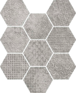 Декор Raw-SP Gris 33x27 керамогранит