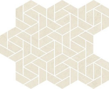 Мозаика Метрополис Роял Айвори Айкон керамогранит 28.6х34.7 см матовая, бежевый 620110000153