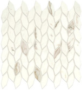 Мозаика Marvel Calacatta Prestigio Mos. Twist Shiny (A4WL) 30,5x30,5 керамическая