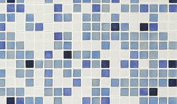 Мозаика Azul - часть 3 2.5x2.5 стекло 31.3х49.5