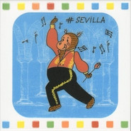 Декор NT/A266/5009 Большое Путешествие Seville 20х20 Kerama Marazzi глянцевый керамический