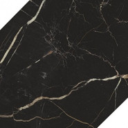 Настенная плитка 18019 Фрагонар Чёрный 15x15 Kerama Marazzi глянцевая керамическая