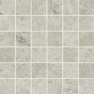 Мозаика Метрополис Абсолют Сильвер керамогранит 30х30 см матовая, серый 610110000914