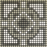 Мозаика Memoria Luce MEMOG02 керамика 30х30 см Appiani матовая чип 12х12 мм, бежевый, белый, серый