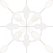 Керамогранит Aramis White 18.7х18.7 Monopole матовый универсальная плитка 85733