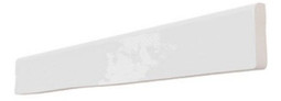 Плинтус Bullnose Hm White -  Bianco 1.5x12 (99532) 3,5х30 Wow глянцевый керамический