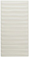 Настенная плитка Sb White Matt 12,5x25 Wow матовая, рельефная (структурированная) керамическая 128690
