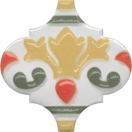 Декор OS/A28/65000 Арабески Майолика Орнамент 6.5x6.5 Kerama Marazzi глянцевый керамический