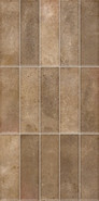 Настенная плитка Elbrus Brick Marron WT36ELR31 30х60 New Trend матовая керамическая