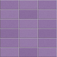 Мозаика Anthologhia Ciclamino керамика 30х30 см Appiani полуглянцевая чип 50х100 мм, сиреневый MOS 2006