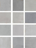 Настенная плитка Mestizaje Zellige Grey 12,5x12,5 глянцевая керамическая