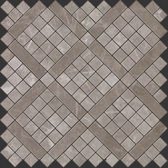 Мозаика Marvel Grey Fleury Diagonal Mosaic керамика 30.5х30.5 см глянцевая, серый