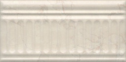 Бордюр 19027/3F Резиденция Беж структурированный 9.9х20 Kerama Marazzi керамический