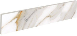 Плинтус Rod. Calacatta 9x40 матовый керамогранит