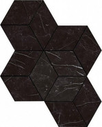 Декор Marvel Nero Marquina Mosaico Esag. Lapp. керамогранит