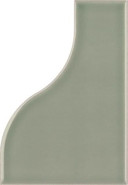 Настенная плитка Curve Aquarium Matt 8,3x12 Equipe матовая керамическая 28865