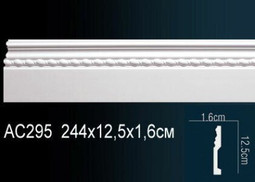 Молдинг AC295 (35) с рисунком Перфект полиуретан