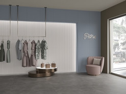 Керамогранит Cotto Petrus Anni 70 Fondo Azzurro 60х120 матовый универсальная плитка СП1279