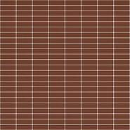 Мозаика Pastelli Nocciola керамогранит 30х30 см Appiani противоскользящая чип 12.5х37.5 мм, коричневый PST 3006