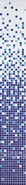 Мозаика Degradados Iris-4 № 803/800/508/501/103 (на сетке)