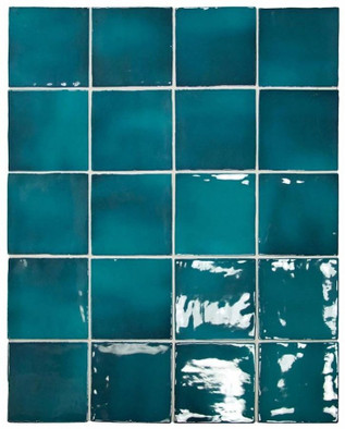 Настенная плитка Manacor Glacier 10x10 глянцевая керамическая