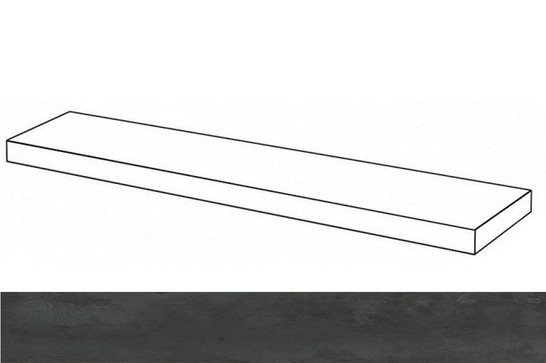 Ступень угловая Серфейс Стил 160 пр/Surface Steel Scal.160 ang.dx керамогранит фото Ступень угловая Серфейс Стил 160 пр/Surface Steel Scal.160 ang.dx керамогранит