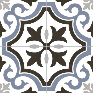 Керамогранит Dublin Blue 45x45 Halcon матовый напольная плитка 17356