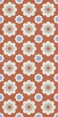 Декор Homey Flower Cotto Nat Ret 60x120 Piemme керамогранит матовый 5241