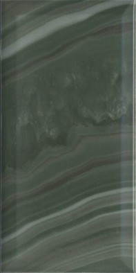 Настенная плитка 19077 Сеттиньяно Зелёный Грань глянцевый 9.9х20 Kerama Marazzi керамическая
