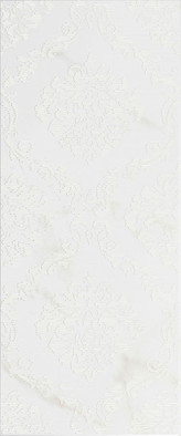 Декор Empire White 01 25х60 матовый керамический