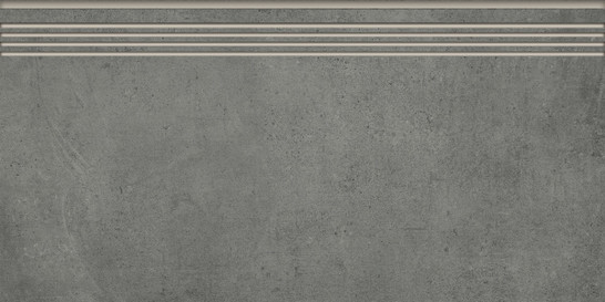 Ступень фронтальная G-1103/CR/st01/300x600x9 керамогранит sugar effect Grasaro Beton